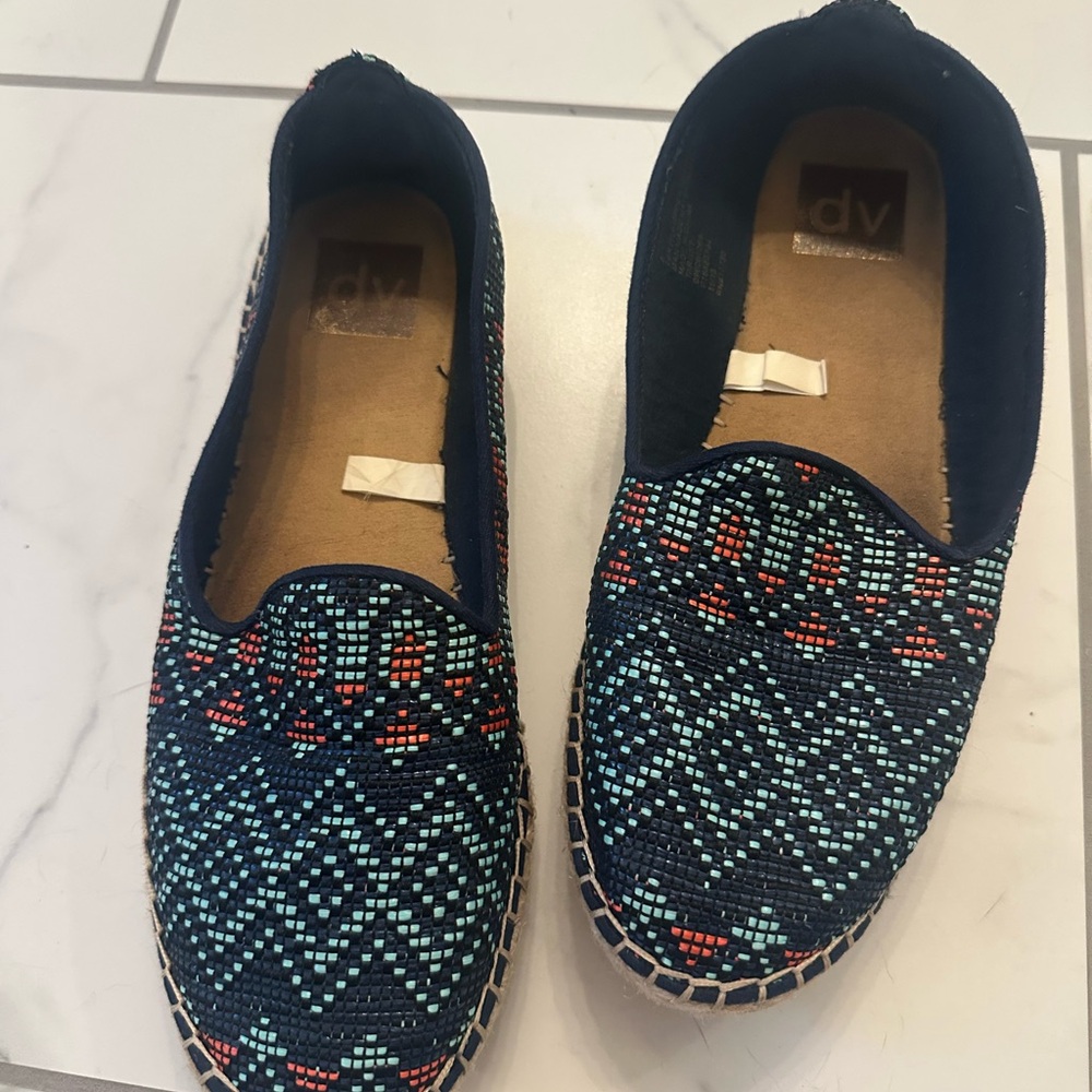 DV by Dolce Vita Colorful Patterned Slip-Ons